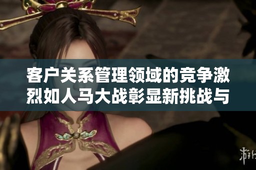 客户关系管理领域的竞争激烈如人马大战彰显新挑战与机遇