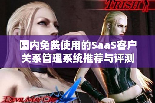 国内免费使用的SaaS客户关系管理系统推荐与评测