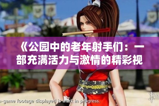 《公园中的老年射手们：一部充满活力与激情的精彩视频》