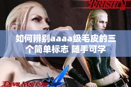如何辨别aaaa级毛皮的三个简单标志 随手可学