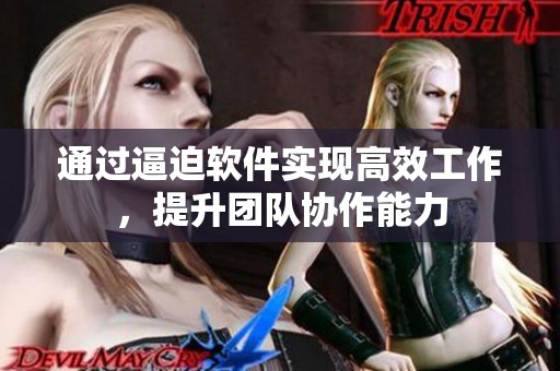 通过逼迫软件实现高效工作，提升团队协作能力