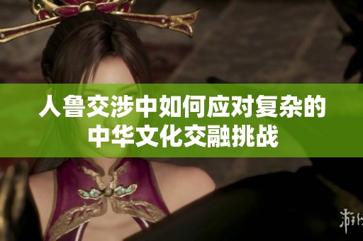 人鲁交涉中如何应对复杂的中华文化交融挑战