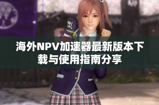 海外NPV加速器最新版本下载与使用指南分享