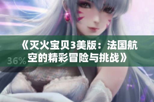 《灭火宝贝3美版：法国航空的精彩冒险与挑战》