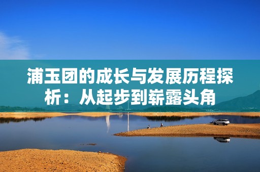 浦玉团的成长与发展历程探析：从起步到崭露头角