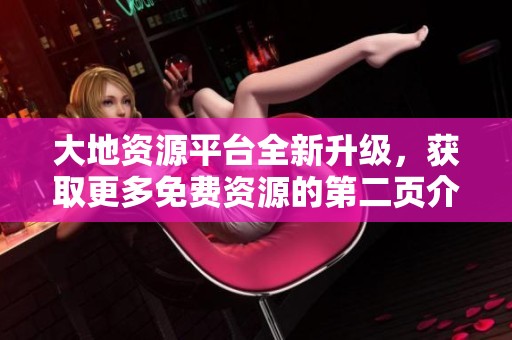 大地资源平台全新升级，获取更多免费资源的第二页介绍