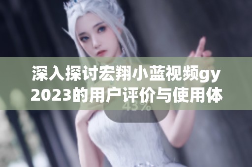 深入探讨宏翔小蓝视频gy2023的用户评价与使用体验