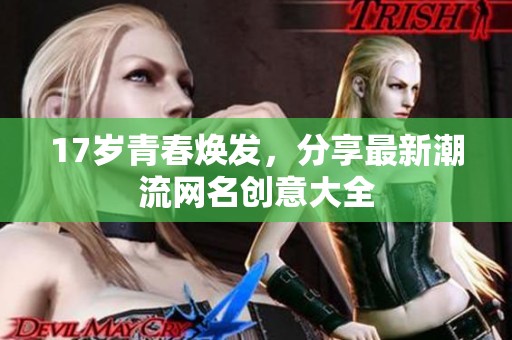 17岁青春焕发，分享最新潮流网名创意大全