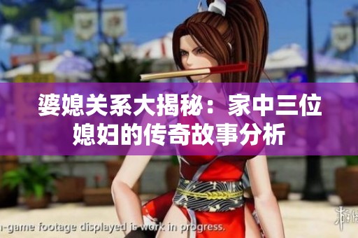 婆媳关系大揭秘：家中三位媳妇的传奇故事分析