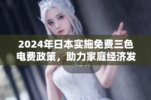 2024年日本实施免费三色电费政策，助力家庭经济发展