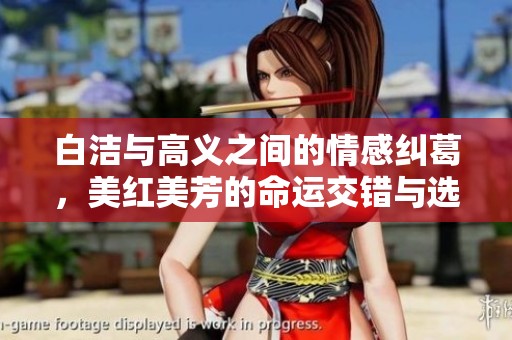 白洁与高义之间的情感纠葛，美红美芳的命运交错与选择