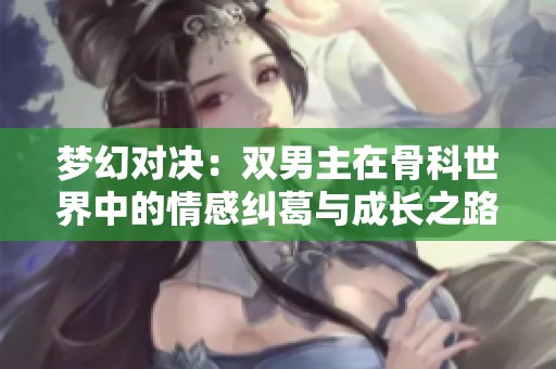 梦幻对决：双男主在骨科世界中的情感纠葛与成长之路