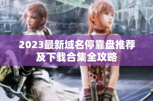2023最新域名停靠盘推荐及下载合集全攻略