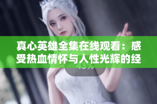 真心英雄全集在线观看：感受热血情怀与人性光辉的经典剧集