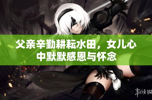 父亲辛勤耕耘水田，女儿心中默默感恩与怀念