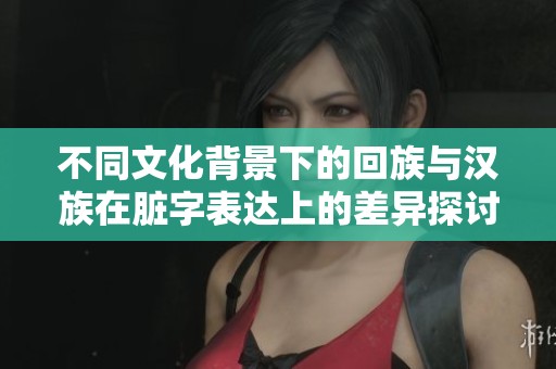 不同文化背景下的回族与汉族在脏字表达上的差异探讨