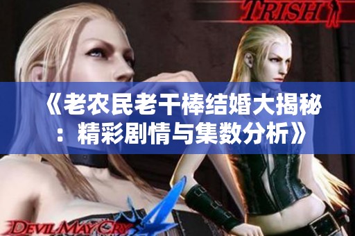 《老农民老干棒结婚大揭秘：精彩剧情与集数分析》