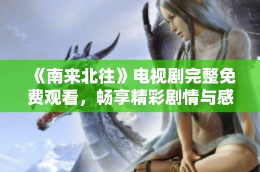 《南来北往》电视剧完整免费观看，畅享精彩剧情与感人故事