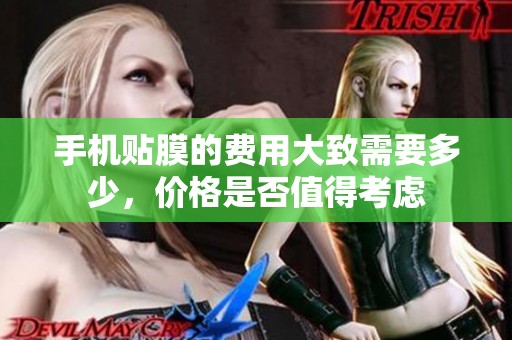 手机贴膜的费用大致需要多少，价格是否值得考虑