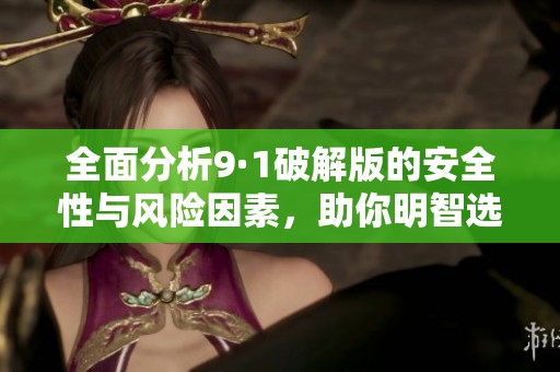 全面分析9·1破解版的安全性与风险因素，助你明智选择