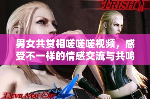 男女共赏相嗟嗟嗟视频，感受不一样的情感交流与共鸣