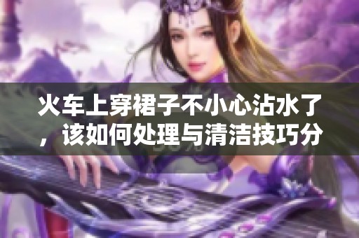 火车上穿裙子不小心沾水了，该如何处理与清洁技巧分享