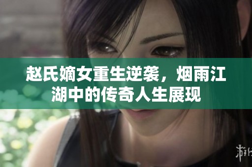 赵氏嫡女重生逆袭，烟雨江湖中的传奇人生展现