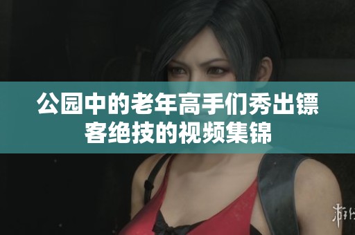 公园中的老年高手们秀出镖客绝技的视频集锦
