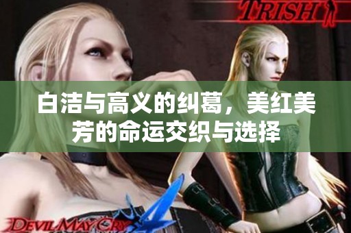 白洁与高义的纠葛，美红美芳的命运交织与选择