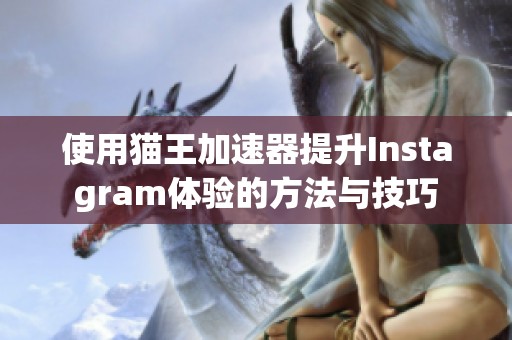 使用猫王加速器提升Instagram体验的方法与技巧 使用猫王加速器提升Instagram体验的方法与技巧