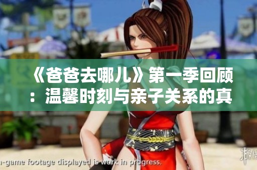 《爸爸去哪儿》第一季回顾:温馨时刻与亲子关系的真实展现 《爸爸去哪儿》第一季回顾:温馨时刻与亲子关系的真实展现