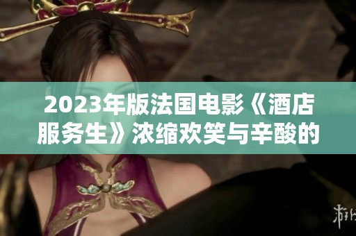 2023年版法国电影《酒店服务生》浓缩欢笑与辛酸的职场故事
