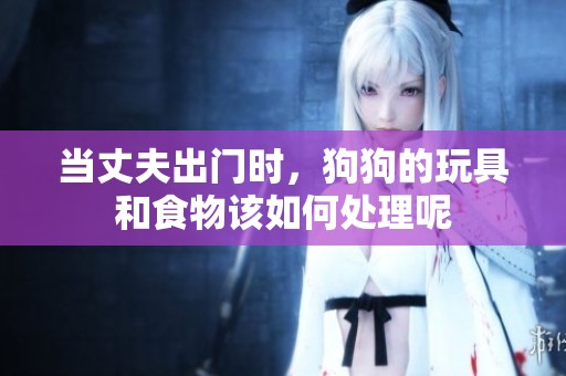 当丈夫出门时，狗狗的玩具和食物该如何处理呢