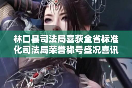 林口县司法局喜获全省标准化司法局荣誉称号盛况喜讯