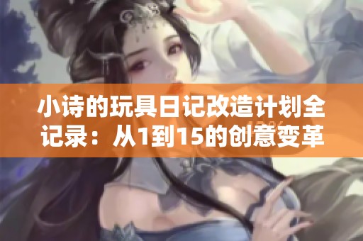 小诗的玩具日记改造计划全记录：从1到15的创意变革之旅