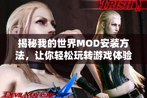 揭秘我的世界MOD安装方法，让你轻松玩转游戏体验
