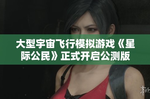 大型宇宙飞行模拟游戏《星际公民》正式开启公测版