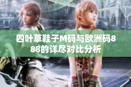 四叶草鞋子M码与欧洲码888的详尽对比分析