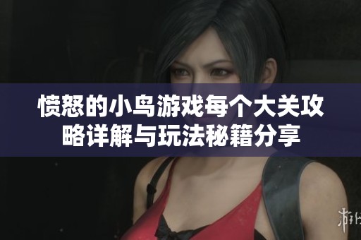 愤怒的小鸟游戏每个大关攻略详解与玩法秘籍分享