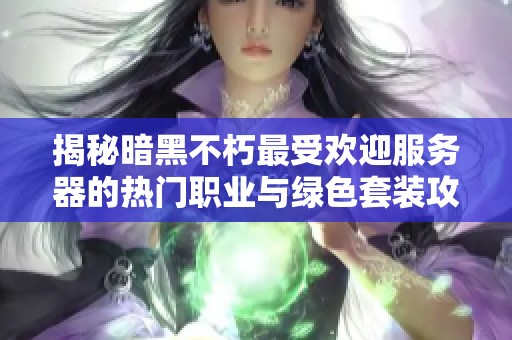 揭秘暗黑不朽最受欢迎服务器的热门职业与绿色套装攻略