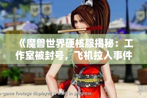 《魔兽世界硬核服揭秘：工作室被封号，飞机拉人事件引发曝光与严打》