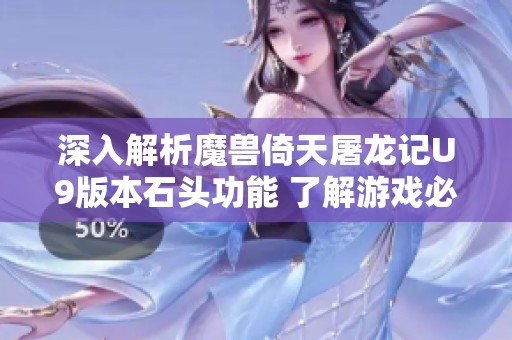 深入解析魔兽倚天屠龙记U9版本石头功能 了解游戏必备辅助道具的详细信息