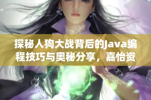 探秘人狗大战背后的Java编程技巧与奥秘分享，嘉怡资讯带你深入了解