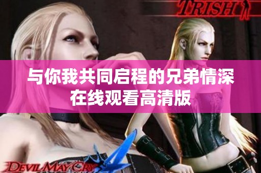 与你我共同启程的兄弟情深在线观看高清版
