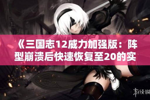 《三国志12威力加强版：阵型崩溃后快速恢复至20的实用技巧》