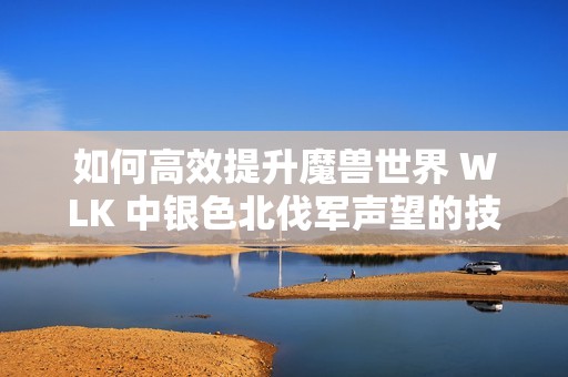 如何高效提升魔兽世界 WLK 中银色北伐军声望的技巧与方法