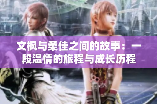 文枫与柔佳之间的故事：一段温情的旅程与成长历程