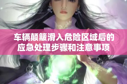 车辆颠簸滑入危险区域后的应急处理步骤和注意事项